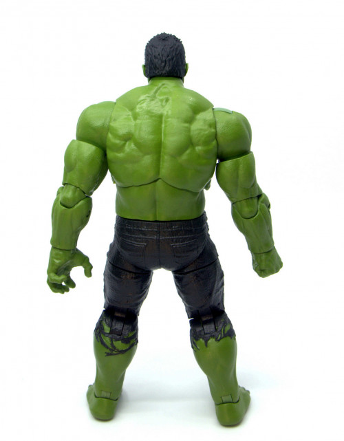 marvel legends smart hulk figure review rear