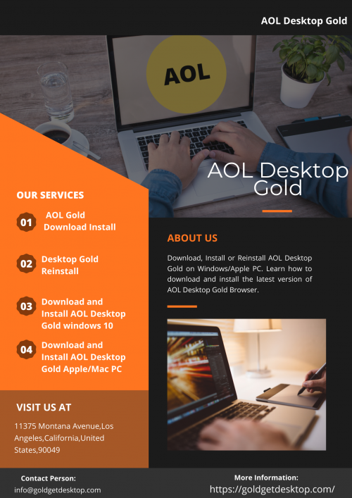 Learn how to download and install AOL Desktop Gold