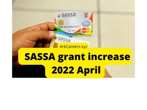 SASSA grant increase 2022 April 1200x900