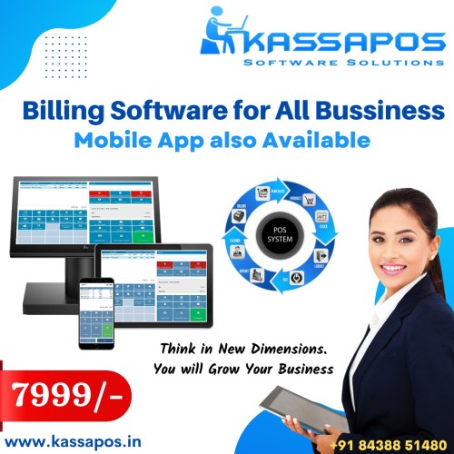 Billing Software for all business kassapos