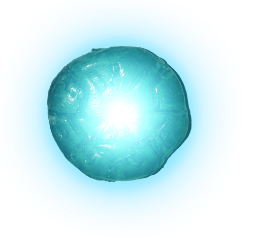 The Cyan eye of the elementals