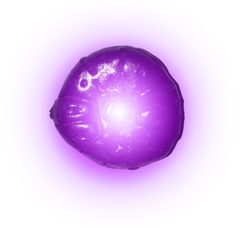 The violet eye of the elementals