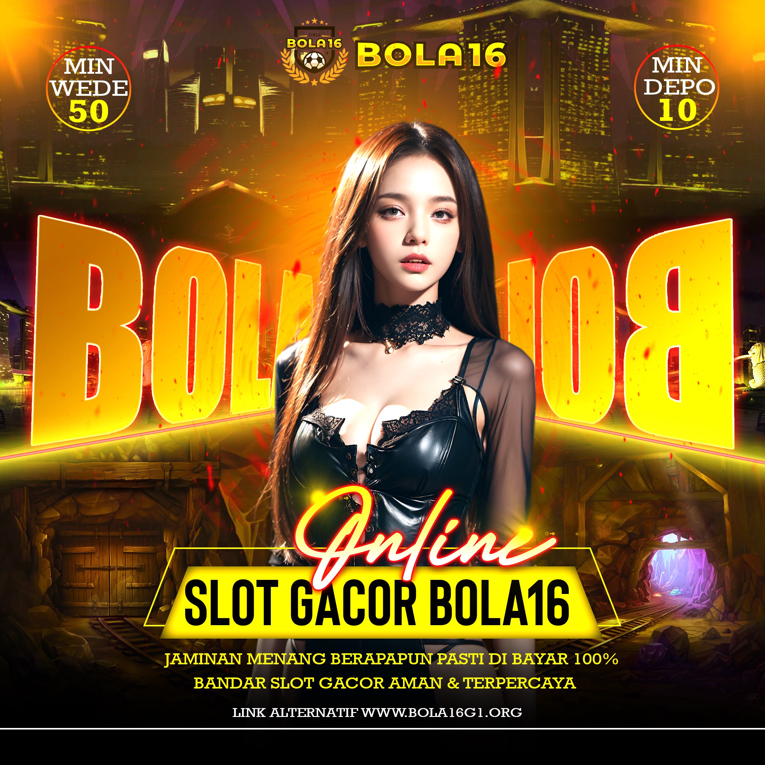 BOLA16 : Link Situs Slot Deposit Pulsa 10K Tanpa Potongan All Provider